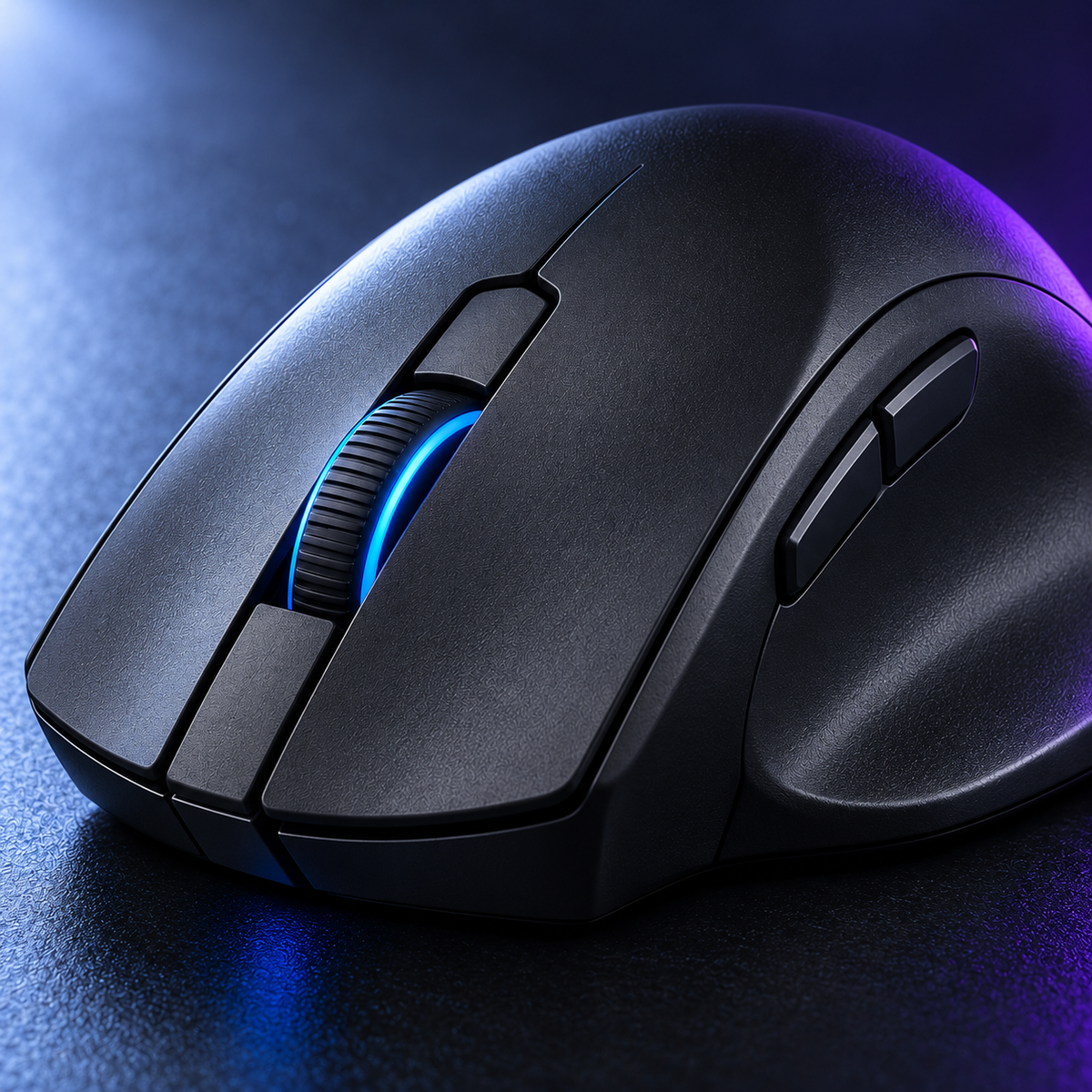 Halveniq Arc M2 Ergonomic Gaming Mouse, detail view