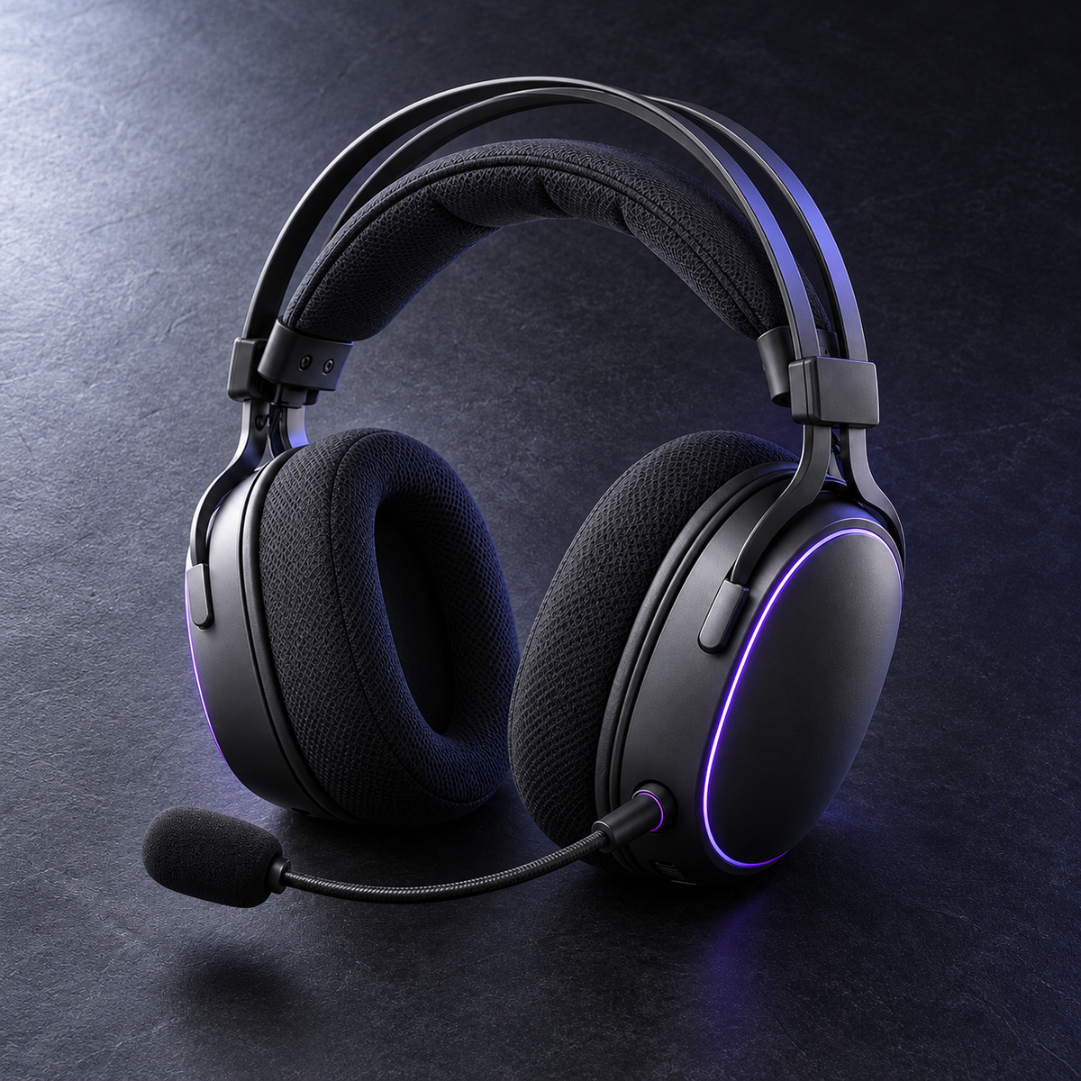 Halveniq Echo H1 Wireless Gaming Headset, overview view