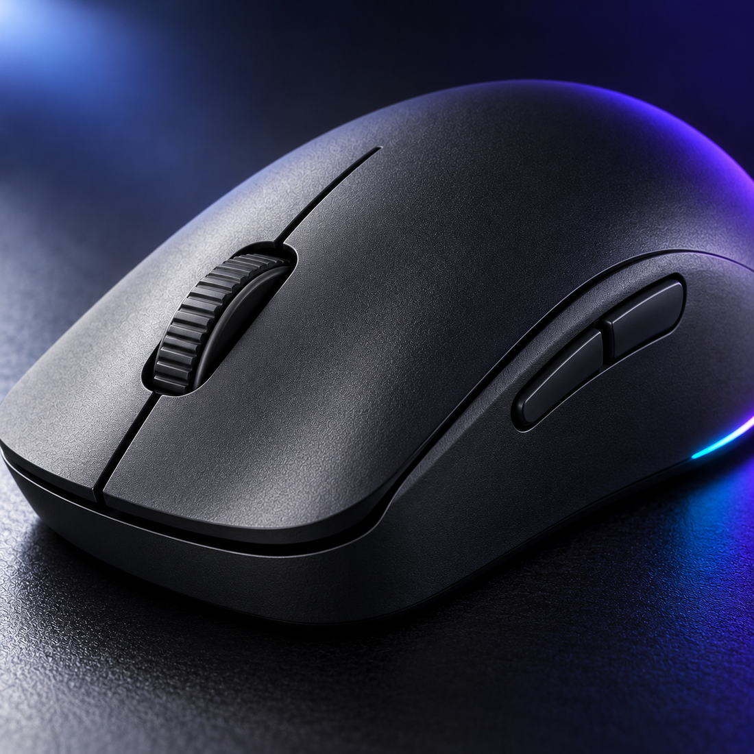 Halveniq Vector M1 Wireless Gaming Mouse, detail view