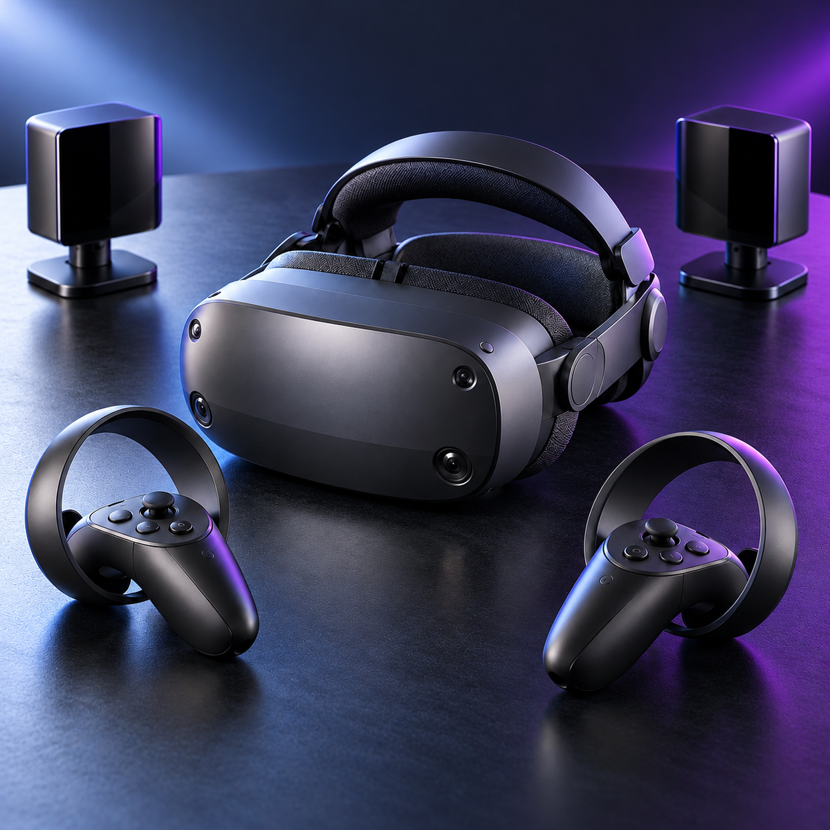 Halveniq Vista V4 Room-Scale VR Kit, detail view