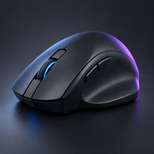 Halveniq Arc M2 Ergonomic Gaming Mouse, alternate view