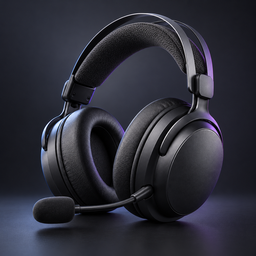 Halveniq Atmos H4 Closed-Back Gaming Headset, alternate view