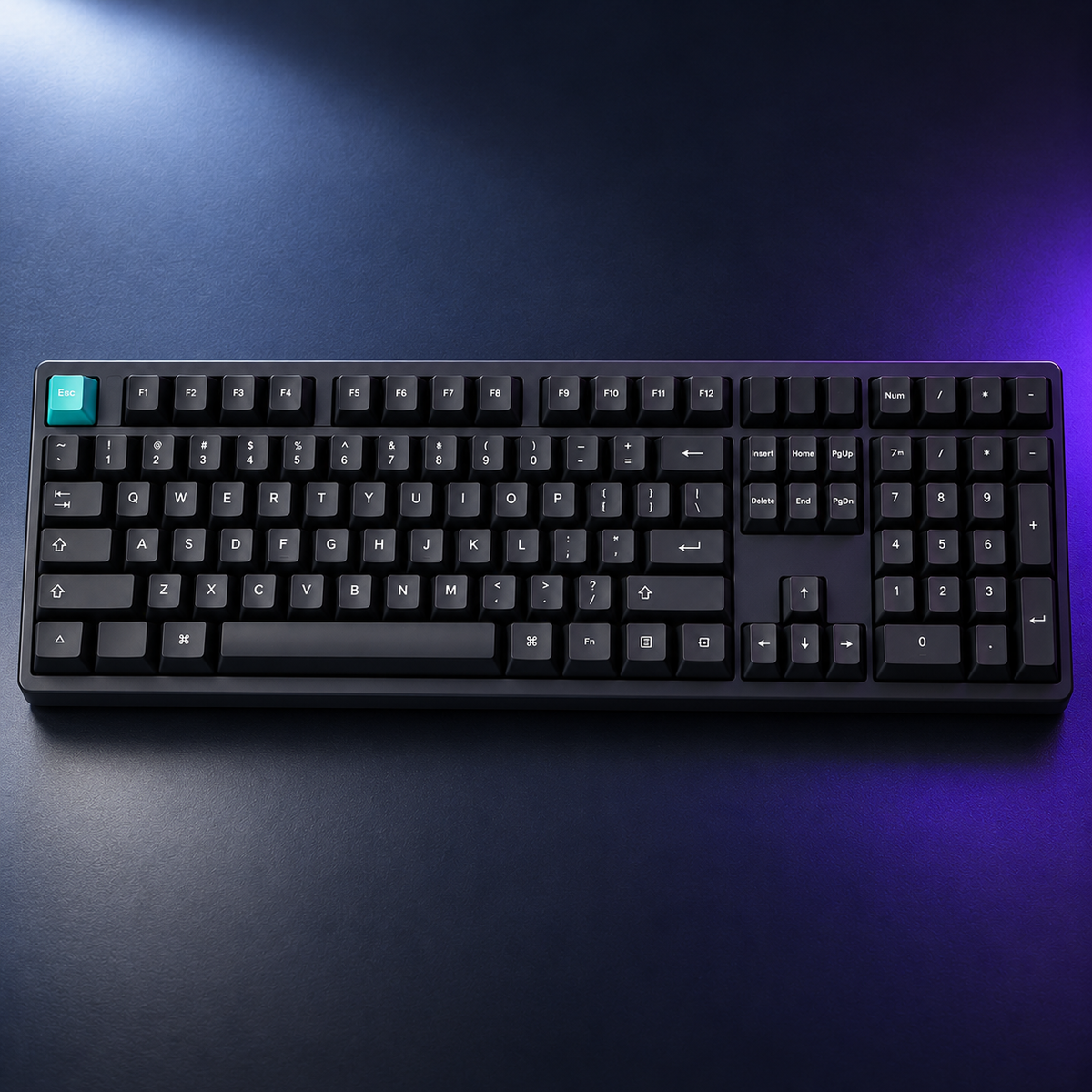 Halveniq Command K98 Mechanical Keyboard, overview view