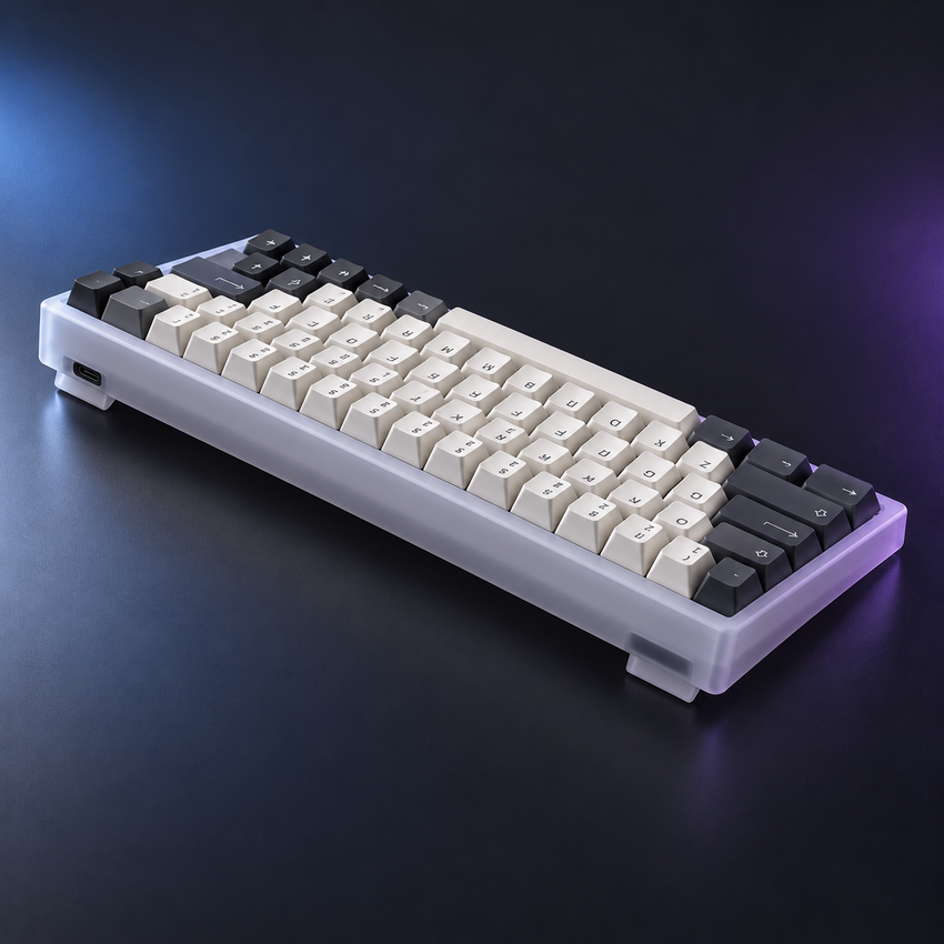Halveniq Compact K65 Mechanical Keyboard, alternate view