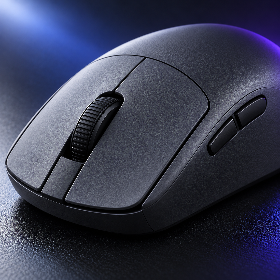 Halveniq Glide M4 Compact Gaming Mouse, detail view