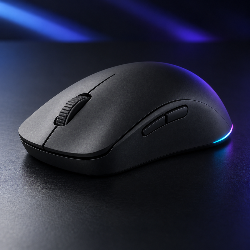 Halveniq Vector M1 Wireless Gaming Mouse, hero view