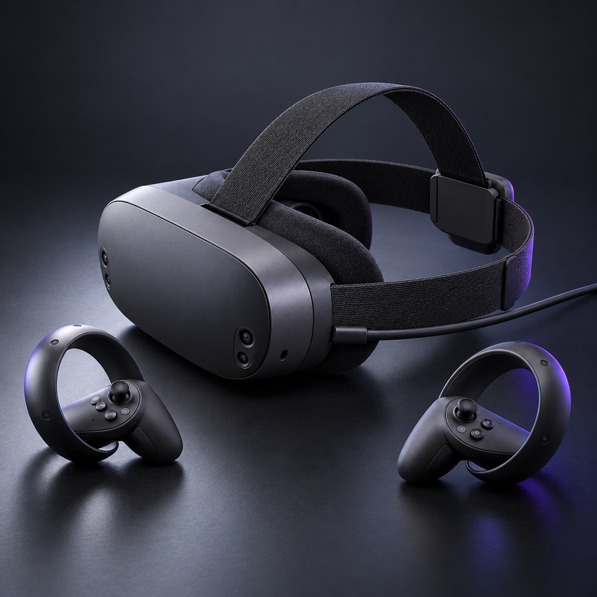 Halveniq Vista V1 Tethered VR Headset, alternate view